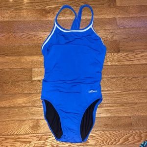 NWT blue Dolfin swimsuit size 32